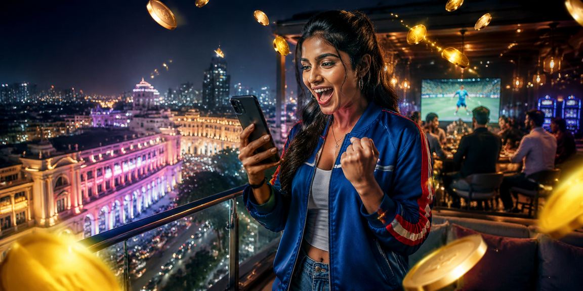 Indian mobile user making UPI payment for gaming